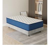 Matelas 120x190 cm,epaisseur 30 cm Ferme 7 zones de confort en mousse mémoire adaptativer，Réversible Soutien Parfait， DEWINNER