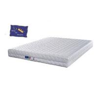 Matelas 120x190 Mousse Poli Lattex Indéformable - 20 cm - Déhoussable - Soutien Ferme + Oreiller à Mémoire de Forme valeur 89 € 120 190 Pink King of Dreams G
