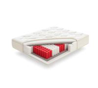 Matelas 120x190 ressorts magestic avec mousse de confort multizone épaisseur 30 cm 7 zones de confort