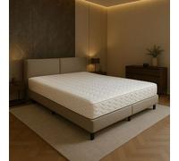 Matelas 120x190 x 19 cm Ferme - Spécial Sommier Electrique - 5 Zones de Confort - Noyau Aertech+ 35 Kg/m3 HR Dernière Génération - Très Respirant