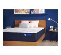 ACTISOM Matelas 120x200 Ressorts ensaches et Memoire de forme 5zones de confort
