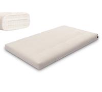 Matelas 120x200 naturel avec latex - Futon Comfort Trio Latex - Pascall Ecru