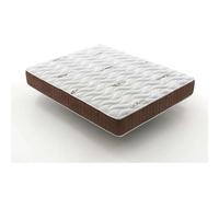 Matelas 120x200 Visco Ergo, mousse HR haute densité, 19 cm, triple couche, double face été/hiver, soutien anatomique