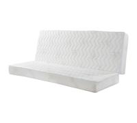 Matelas 130 x 190 cm clic-clac aloe vera ép.16cm - ALOHA de NATUREA