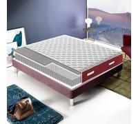 Matelas 135x200 cm Ressorts + Mousse DOMY