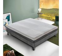 Matelas 135x200 cm Ressorts + Mousse Mémoire BACIO