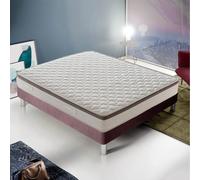 Matelas 135x200 cm Ressorts + Mousse Mémoire FRANCIACORTA