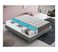 Matelas 135x200 cm Ressorts + Mousse Mémoire HYBRID