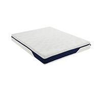 Matelas 140 x 190 cm mousse HD 7 zones et gel à mémoire de forme déhoussable ép.22cm - FAGANI de YSMEE