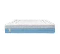 Matelas 140x190 cm, BestRoyal, 27cm, ressorts ensachés, mousse mémoire de forme, indépendance du couchage
