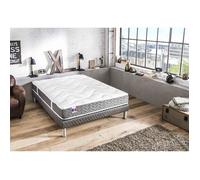 Matelas 140x190 cm - CONFORT DESIGN - Ressorts - Ferme - epaisseur 21 cm - GIRONA