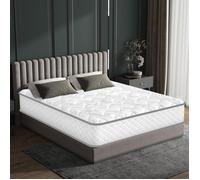 Matelas 140x190 cm - Epaisseur 25 cm - Mousse à mémoire de forme - Sommeil Réparateur - H3 Fermeté Moyenne - Ultra Respirante