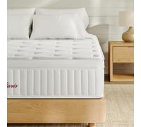 Matelas 140x190 cm INRE, 30cm, Mousse haute résilience, Réversible été/hiver