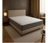 Matelas 140x190 cm Mousse Latex Aertech Soutien Ferme 21 cm - 7 Zones de Confort - MATELAS PURE LATEX