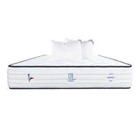 Matelas 140x190 cm, Patriote, 27cm, Ressorts Ensachés, mémoire de forme , Indépendance du Couchage, Soutien ferme + 2 Oreillers G