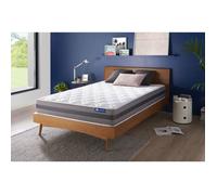 Actisom Matelas Actiflex Relax 140x190 cm Ressorts ensachés Mémoire de forme Maxi épaisseur 5 zones