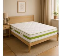 Matelas 140x190 cm, Rêverie, 30cm, mousse haute densité, indépendance du couchage, face été/hiver