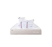 Matelas 140x190 cm, Sublime, 20 cm, mémoire de forme, ferme, face été/hiver + 2 oreillers + couette