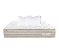 Matelas 140x190 cm, Sublime, 20 cm, mémoire de forme, ferme, face été/hiver + 2 oreillers G