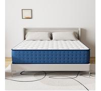 Matelas 140x190 cm - Thickness 28 cm - TUNCCO Mousse mémoire de forme -H3 Moyenne Ferme- 7 Zones de Confort - Deux Faces