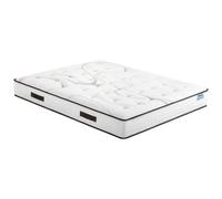 Matelas 140x190 - EBAC LITERIE - Moorea - Mousse - Hauteur 25 cm - Soutien ferme