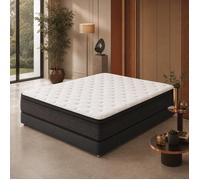 Matelas 140x190 | Epaisseur 30cm | Moyenne Ferme | Matelas 2 Personnes | Soutien Mousse à mémoire de Forme | Confort Équilibré