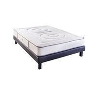 Matelas 140x190 Ferme Supreme à mémoire de Forme + Mousse soja 21 cm 7 Zones Mon-Matelas-Naturel