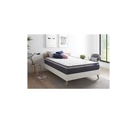 ACTISOM Matelas 140x190 Latex + mémoire de forme Maxi épaisseur 7 zones de confort