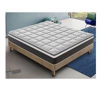 Matelas 140x190 mousse à mémoire de forme - haute densité - réversible - epaisseur 30 cm G