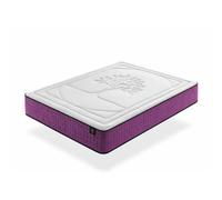 Matelas 140x200 Accueil mémoire de forme "Life Tree" - Ferme - Réversible - H30 Cm