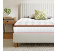 Matelas 140x200 cm Ép 26cm - luxe -Matelas en latex très épais - 10 Zones de Soutien - Confort - Mousse haute densité