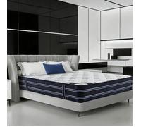Matelas 140x200 cm Épais 30cm, Luxe Latex Blue et mémoire de forme, Mi-Ferme H3, Sommeil Réparateur, Respirante,Hypoallergénique