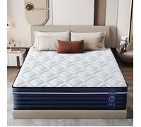 Matelas 140x200 cm, Épaisseur 30 cm, Mousse à Mémoire de Forme, Confort Équilibré, Soutien 7 Zones, Isolation des Mouvements