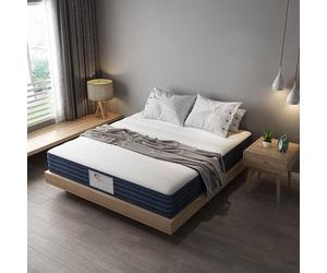 Matelas 140x200 cm Hybride - 22 cm - Équilibré - TEENO- 420 Ressorts ensachés,Moelleux et Respirant
