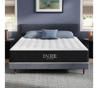 Matelas 140x200 cm - INRE 30cm, Mémoire de forme, réversible, tissu respirant
