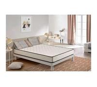 Moonia Matelas Slim Max Haute Durabilité Anti-acariens 140 X 200cm Blanc