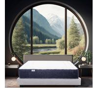 Matelas 140x200 cm,Nuage,24cm,mi-ferme,mémoire de forme,indépendance du couchage,face été/hiver