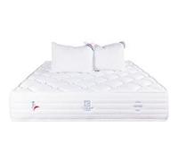 Matelas 140x200 cm, Patriote Mousse, 27cm, mémoire de forme , Indépendance du Couchage, Soutien ferme + 2 Oreillers G