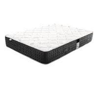 Matelas 140x200 cm, Sérénité, 27cm, Ressorts Ensachés, Mousse Haute Densité, Indépendance de Couchage, Soutien très ferme, face été/hiver G