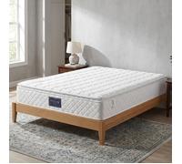 Matelas 140x200 cm, SORVAGLOS , Épaisseur 25 cm, Mousse à Mémoire, Matelas à ressorts, Super Soutien ,durable et respirant
