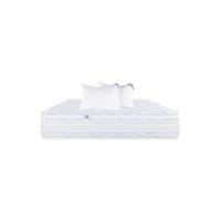 Matelas 140x200 cm, Thermotec, 24 cm, mémoire de forme, ferme, face été/hiver + 2 oreillers