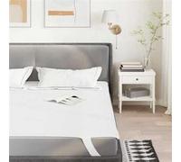 vidaXL Protège-Matelas Blanc 140x200 cm imperméable, Drap de lit, literie, Housse de Drap-Housse, Drap-Housse, Housse de Matelas, Housse de surmatelas