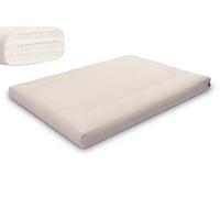 Matelas 140x200 naturel avec latex - Futon Comfort Trio Latex - Pascall Ecru