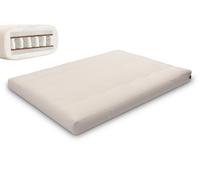 Matelas 140x200 naturel - Futon Hybrid Pocket H4 - Pascall Ecru