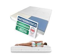 Matelas 140x200 pour 2 personnes - Double fermeté moelleux & ferme - Matelas à ressorts ensachés 140 x 200 - 1000 ressorts pour une adaptabilité optimale - Grand matelas pour couples