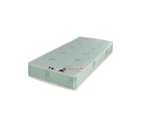 Matelas 140x200 x 19 cm + Alèse + Oreiller Visco - Très Ferme - Tissu a l'Aloe Vera - Noyau Poli Lattex HR Dernière Génération Indéformable - Très