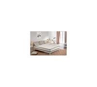 Moonia Matelas Slim Max Haute Durabilité Anti-acariens 150 X 190cm Blanc