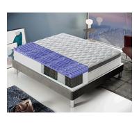 Matelas 150x200 cm Ressorts + Mousse Mémoire POSITANO