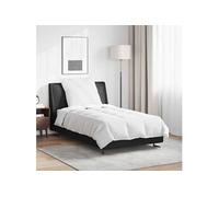 vidaXL Couette Autre avec oreiller 2 pcs Blanc 155 x 200 cm Bas