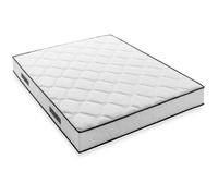 Matelas 160 x 200 cm - Hauteur 19 cm - 660 ressorts ensachés - 7 zones - Equilibré - réversible - fabriqué en Belgique